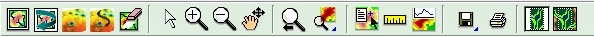 Map display toolbar