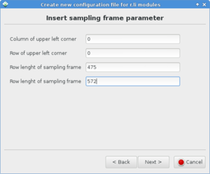 g.gui.rlisetup: Frame for choosing the sampling frame with keyboard