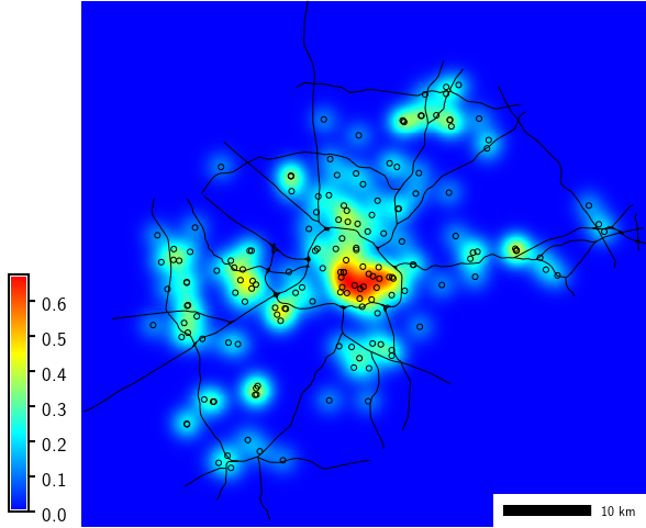 Density of schools