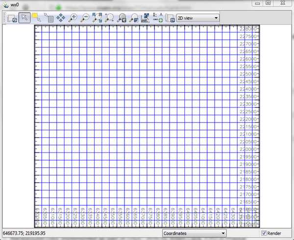 d.grid blue grid example