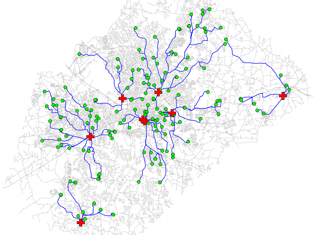 v.net.distance example