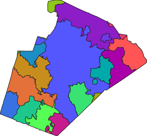v.dissolve (towns) v.dissolve