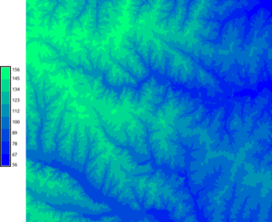 Matplotlib winter discrete