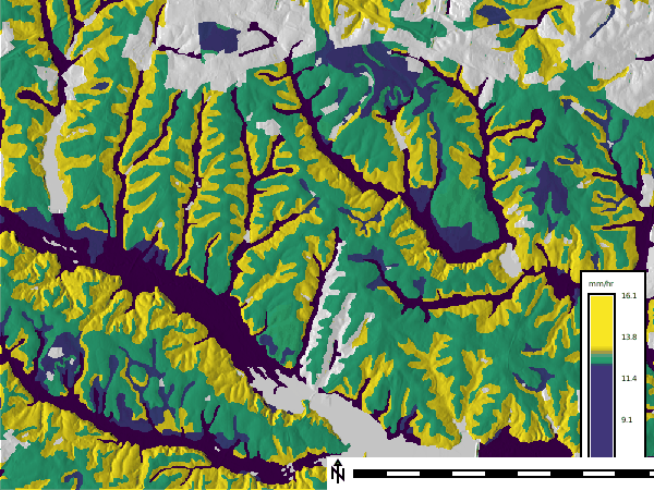 ROSETTA saturated hydraulic conductivity