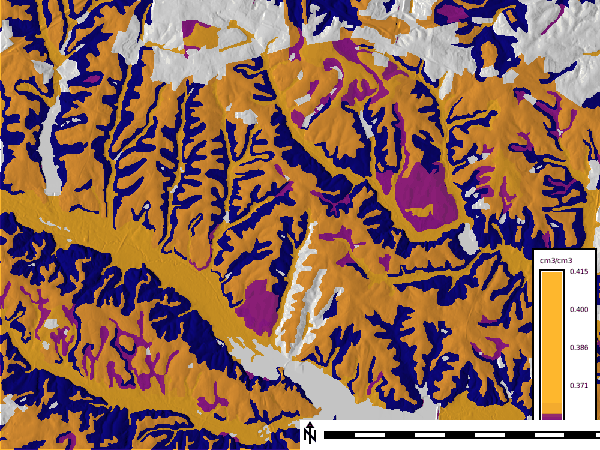 ROSETTA saturated water content