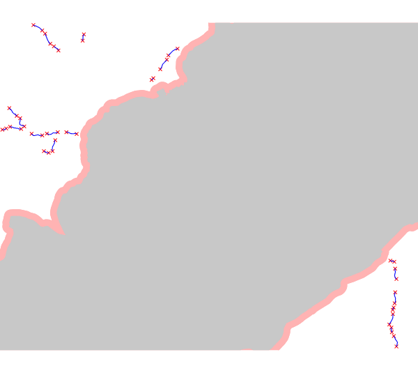 output vector map