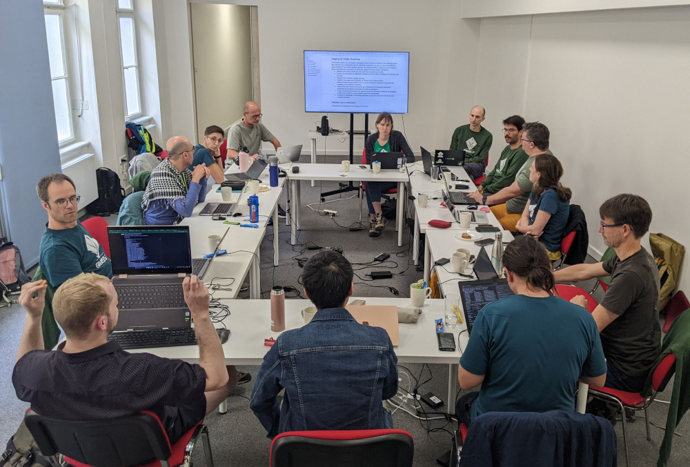 Attendees of GRASS Community Meeting 2024